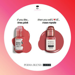 Nuancier comparatif Rose Royale 15ml Nuancier comparatif Rose Royale 15ml