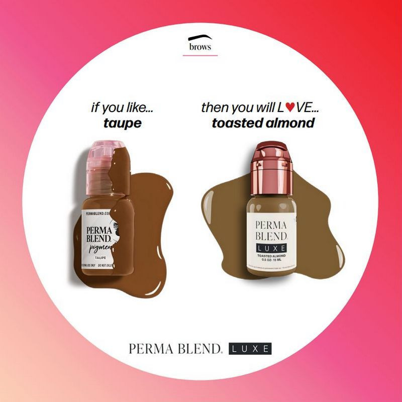 Nuancier comparatif Toasted Almond 15ml Nuancier comparatif Toasted Almond 15ml
