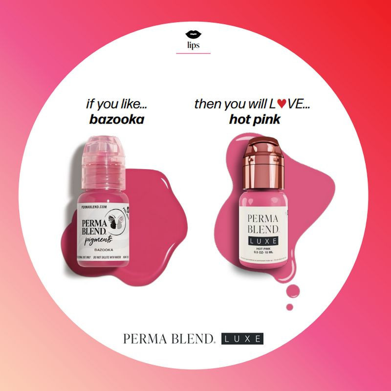 Nuancier comparatif Hot Pink 15ml Nuancier comparatif Hot Pink 15ml