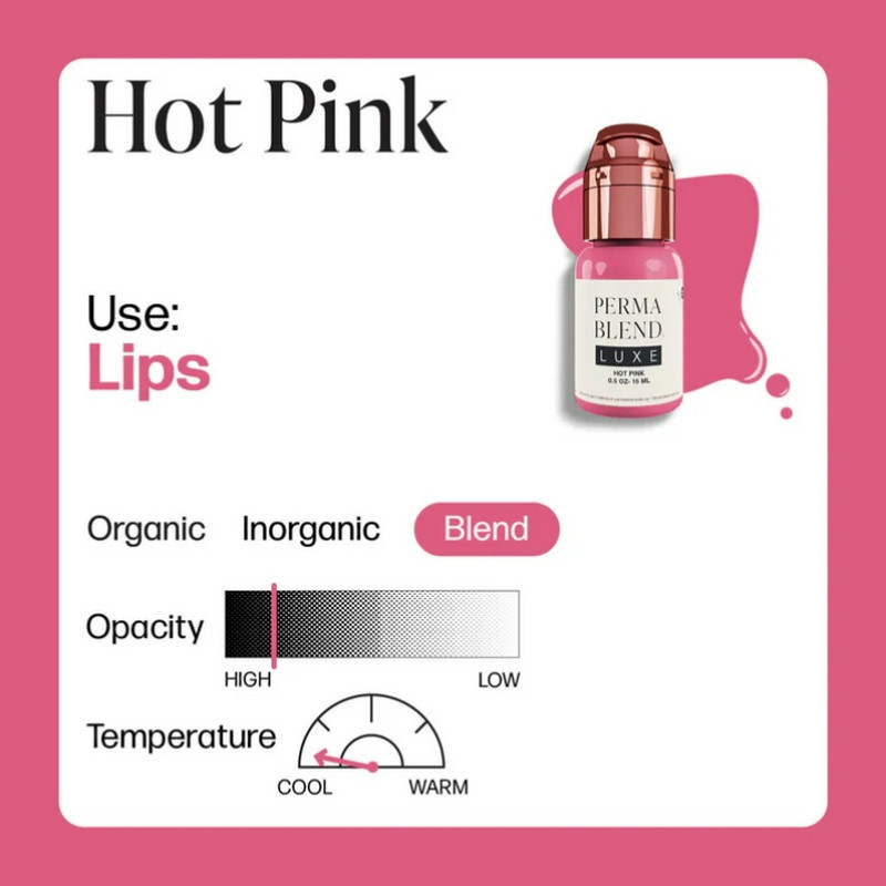 Encre PERMA BLEND LUXE Hot Pink 15ml Encre PERMA BLEND LUXE Hot Pink 15ml
