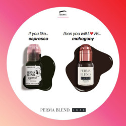 Nuancier comparatif Mahogany 15ml