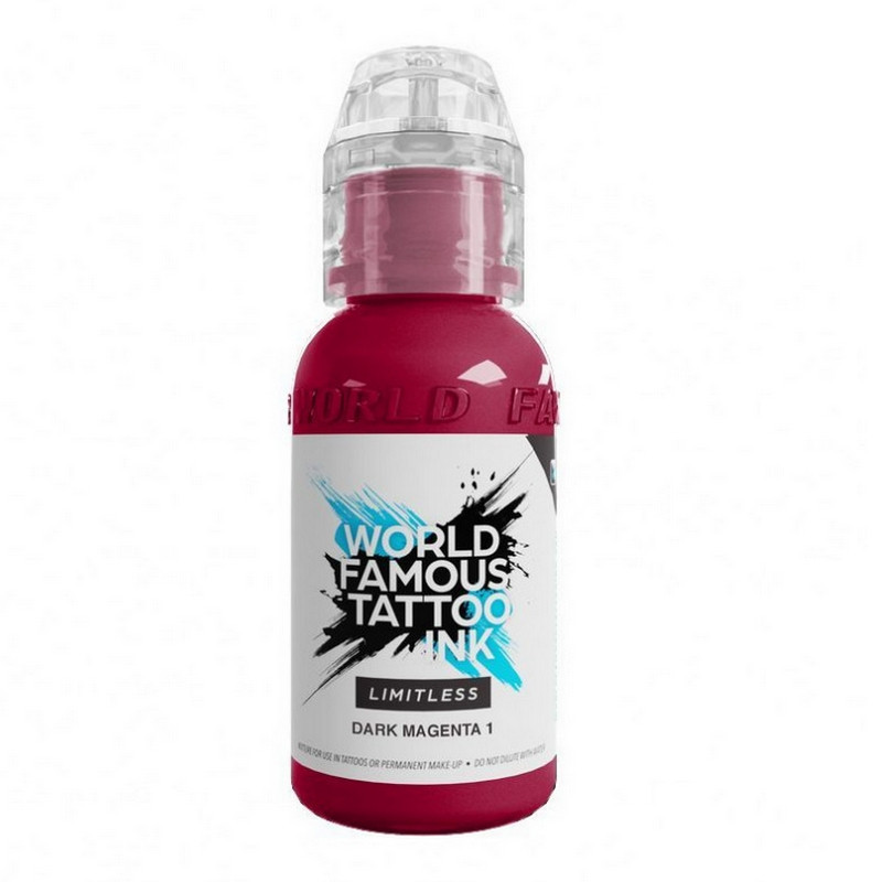 Encre WORLD FAMOUS Limitless Dark Magenta 1 - 30ML Encre WORLD FAMOUS Limitless Dark Magenta 1 - 30ML