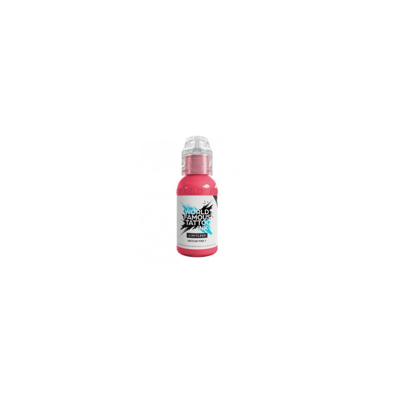 Encre WORLD FAMOUS Limitless Medium Pink 1 - 30ML Encre WORLD FAMOUS Limitless Medium Pink 1 - 30ML