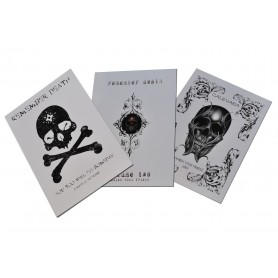 livres dessin tatouage tete de mort