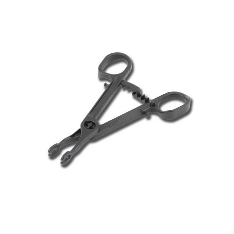 Pinces Ovales avec fente piercing stérile jetable Pinces Ovales avec fente piercing stérile jetable