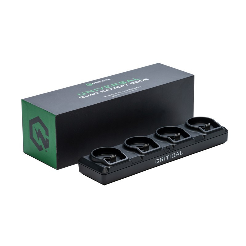 Station de chargement batterie CRITICAL QUAD Station de chargement batterie CRITICAL QUAD