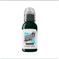 Encre WORLD FAMOUS Limitless Straight Green - 30ML