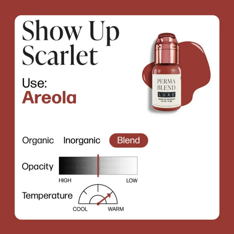Encre PERMA BLEND LUXE Show Up Scarlet 15ml Encre PERMA BLEND LUXE Show Up Scarlet 15ml