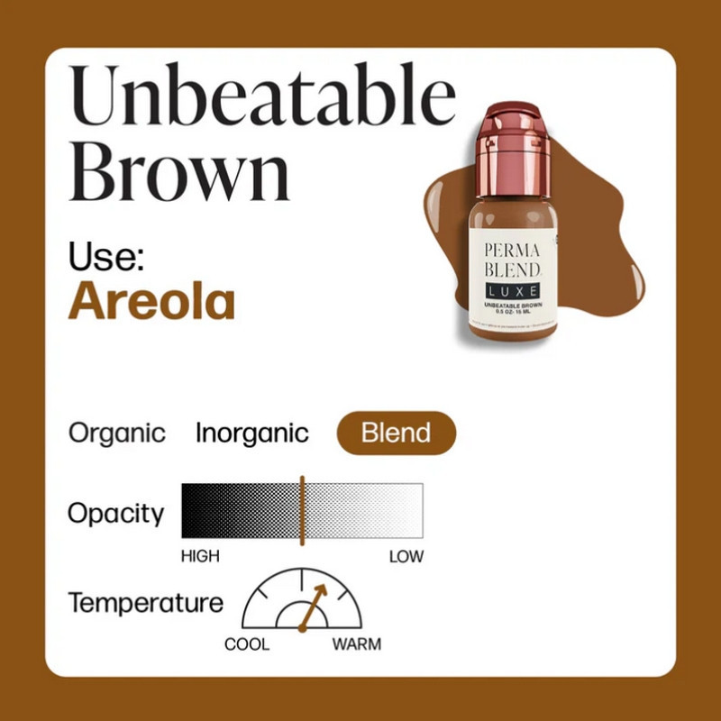 Encre PERMA BLEND LUXE Unbeatable Brown 15ml Encre PERMA BLEND LUXE Unbeatable Brown 15ml