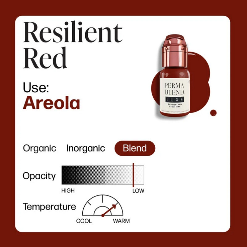 Encre PERMA BLEND LUXE Resilient Red 15ml Encre PERMA BLEND LUXE Resilient Red 15ml
