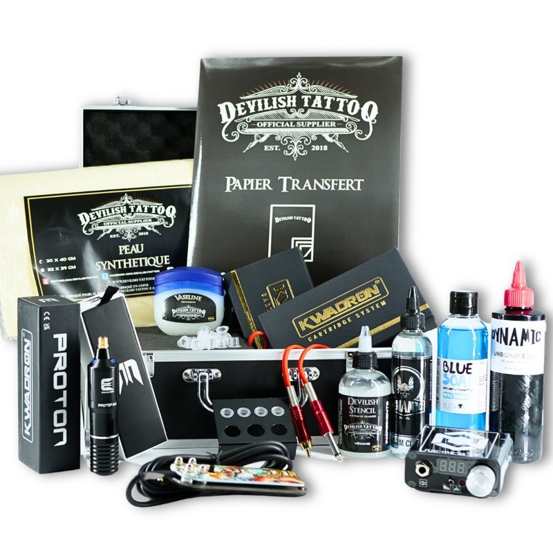 Kit tatouage professionnel - Kwadron Equaliser Proton Kit tatouage professionnel - Kwadron Equaliser Proton