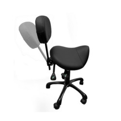 Tabouret selle de cheval pour tatoueur