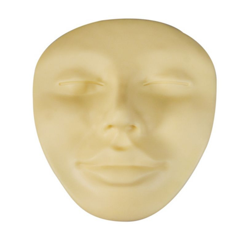 Visage d'entrainement silicone 3D Maquillage permanent Visage d'entrainement silicone 3D Maquillage permanent