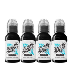 Kit encres WORLD FAMOUS Limitless - Lining and Shading - 30ml