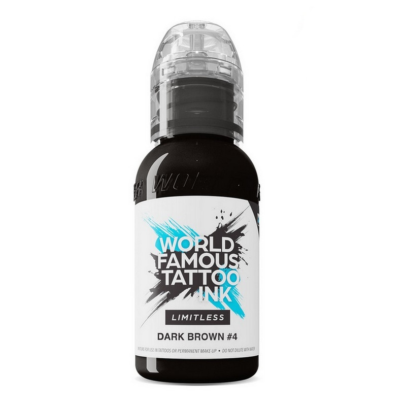 Encre WORLD FAMOUS Limitless Dark Brown 4 - 30ML Encre WORLD FAMOUS Limitless Dark Brown 4 - 30ML