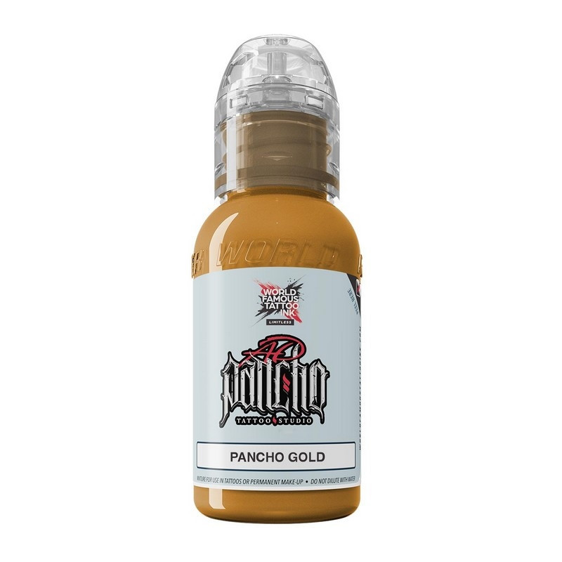 Encre WORLD FAMOUS Limitless Pancho Gold - 30ML Encre WORLD FAMOUS Limitless Pancho Gold - 30ML