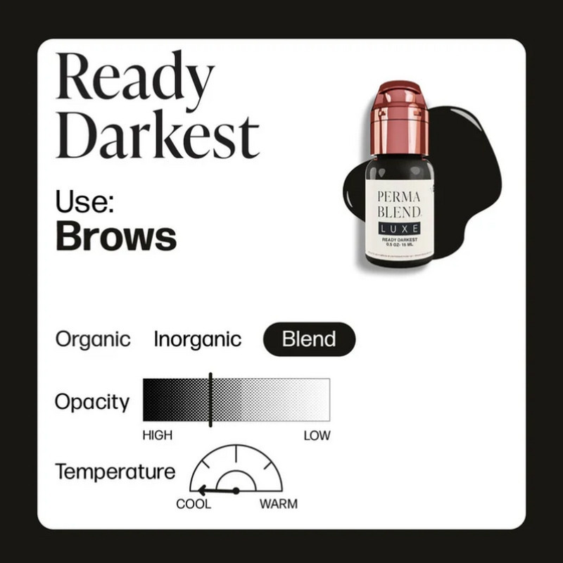 Encre PERMA BLEND LUXE Ready Darkest 15ml