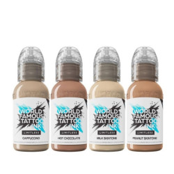 Kit encres WORLD FAMOUS Limitless - Santucci Skin Tone Set - 30ml
