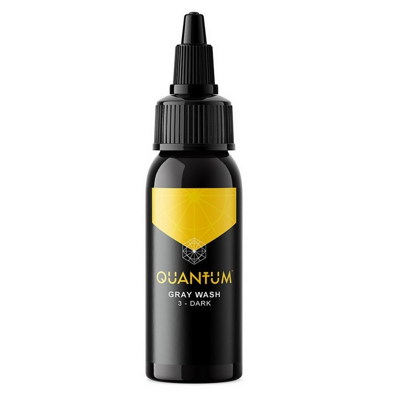 Encre QUANTUM Graywash Dark 3 Tattoo Ink 30ml Encre QUANTUM Graywash Dark 3 Tattoo Ink 30ml