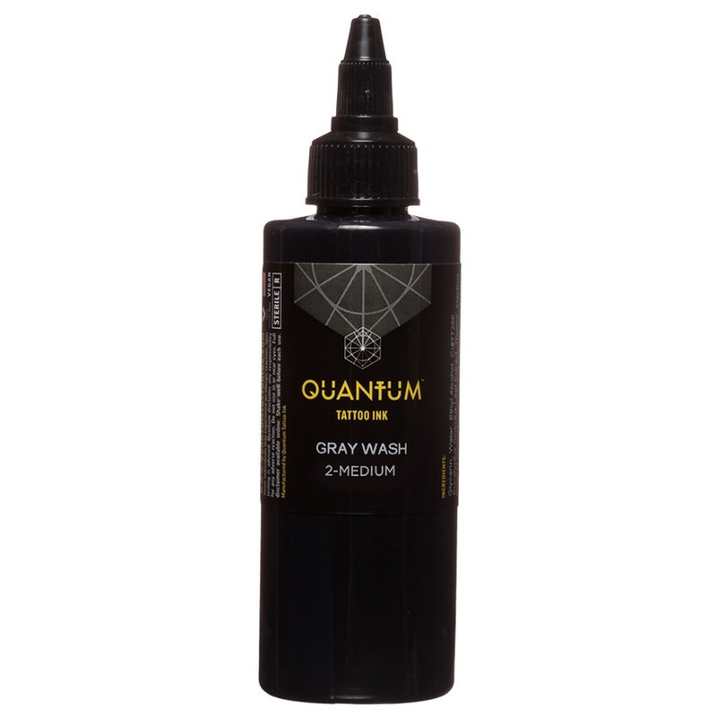 Encre QUANTUM Graywash Medium 2 Tattoo Ink 120ml