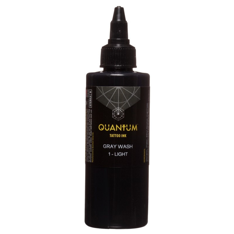 Encre QUANTUM Graywash Light 1 Tattoo Ink 120ml Encre QUANTUM Graywash Light 1 Tattoo Ink 120ml