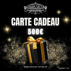 Carte cadeau 500€