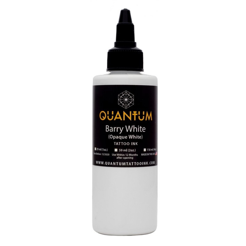 Encre QUANTUM Barry White Tattoo Ink 120ml Encre QUANTUM Barry White Tattoo Ink 120ml