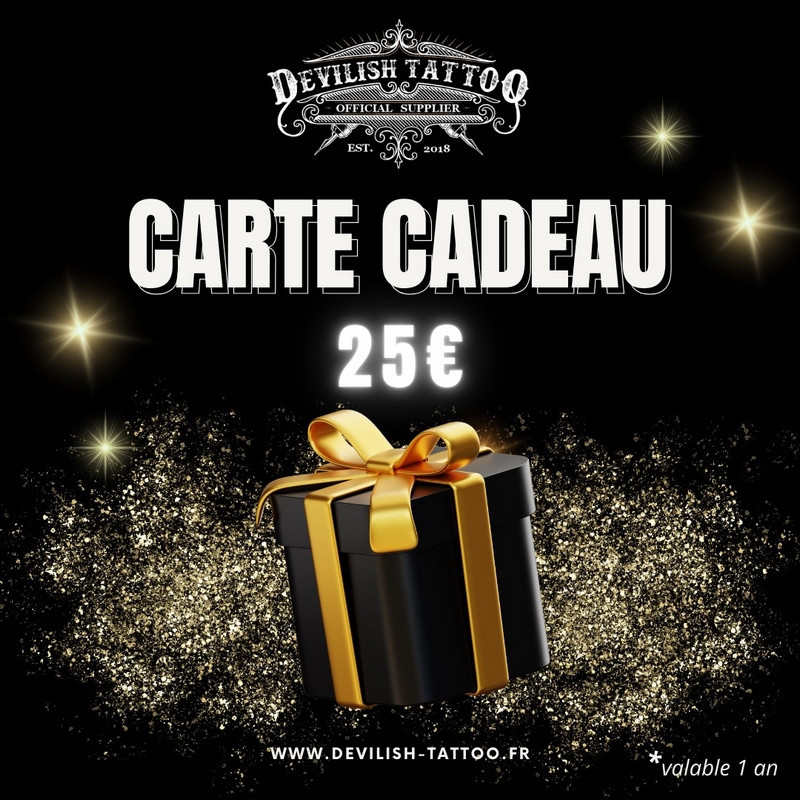 Carte cadeau 25€ Carte cadeau 25€