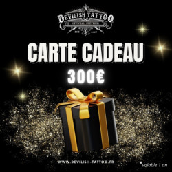 Carte cadeau 300€
