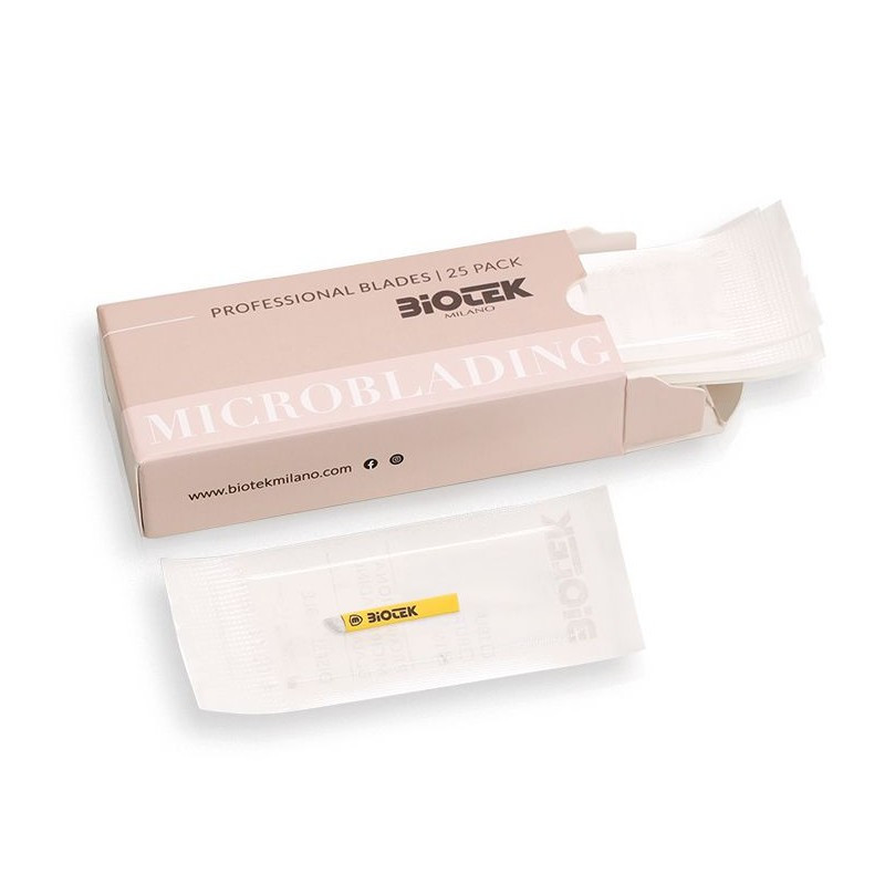 Boite lames MicroBlading jetables BIOTEK - Flexy 16C Ø 0.18 par 25pcs Boite lames MicroBlading jetables BIOTEK - Flexy 16C Ø 0.18 par 25pcs