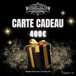 Carte cadeau 400€