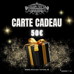 Carte cadeau 50€