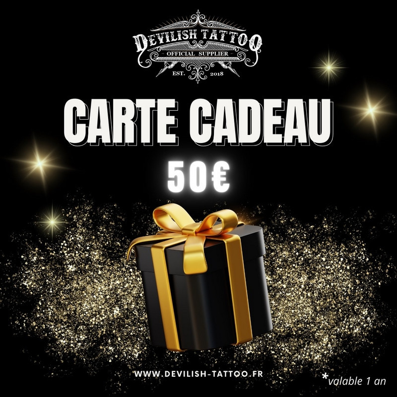 Carte cadeau 50€