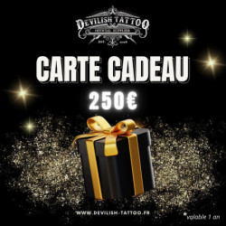 Carte cadeau 250€