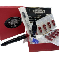 Kit tatouage Handpoke - Modèle à cartouches