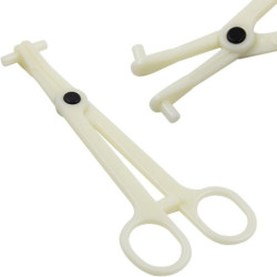 Pinces Septum piercing stérile jetable