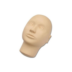 Tête synthétique pour maquillage permanent