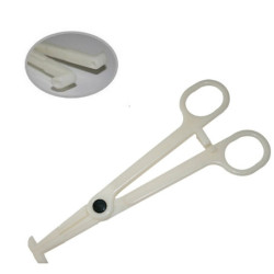Pinces Biseauté Septum piercing stérile jetable