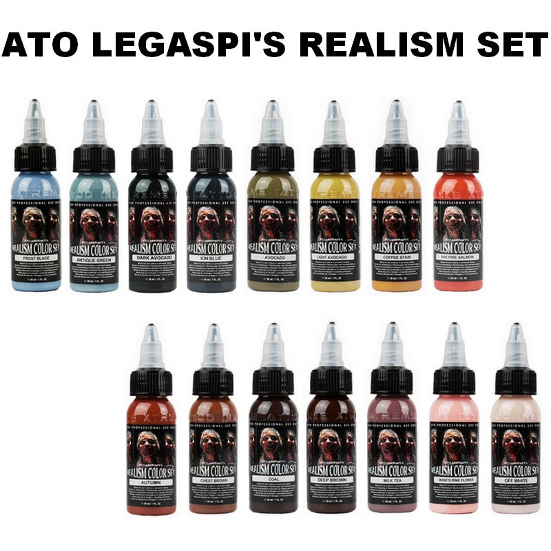 Kit encres Xtreme Ink Realism Color 30ML Kit encres Xtreme Ink Realism Color 30ML