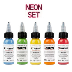 Kit encres Xtreme Ink Neon Set 30ML