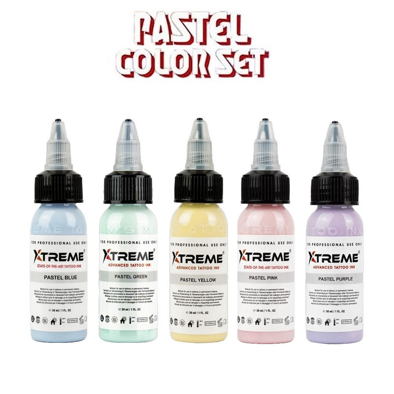 Kit encres Xtreme Ink Pastel Color Set 30ML Kit encres Xtreme Ink Pastel Color Set 30ML