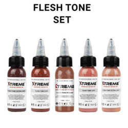 Kit encres Xtreme Ink Flesh Tone Set 30ML