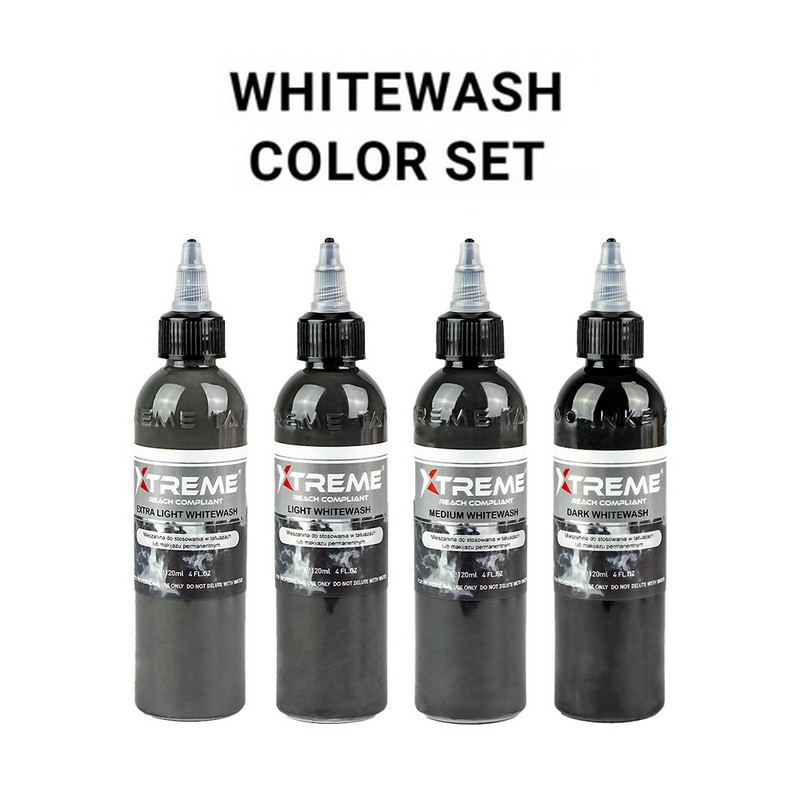 Kit encres Xtreme Ink WhiteWash Color Set 30ML Kit encres Xtreme Ink WhiteWash Color Set 30ML