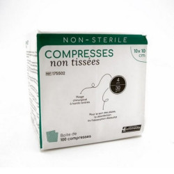 Compresses Non Tissées 10x10cm