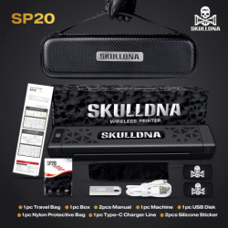 Pack Thermocopieur tatouage SKULLDNA Bluetooth