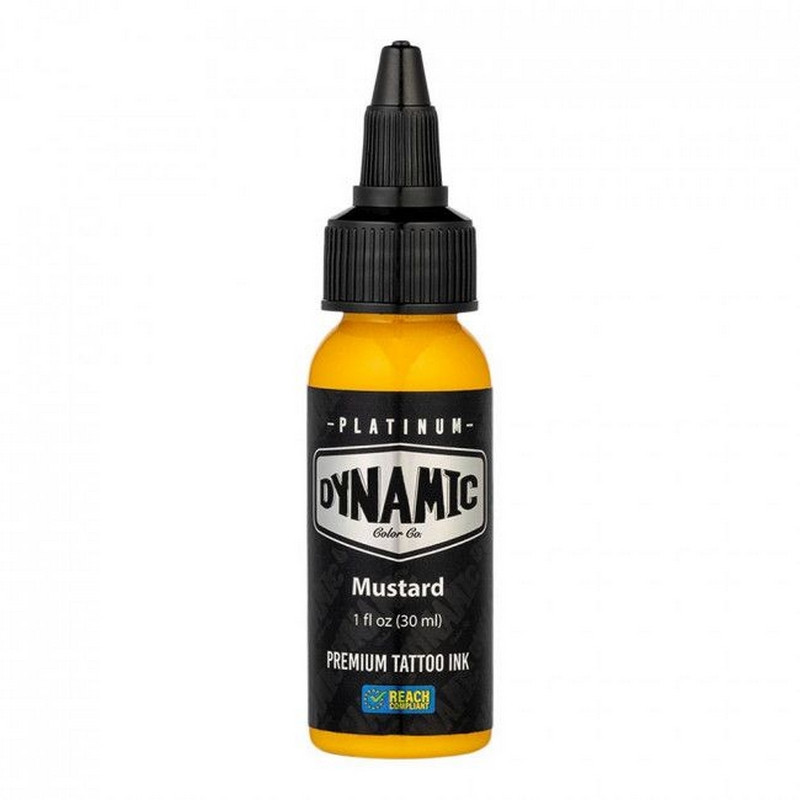 Encre Dynamic Platinum - Mustard Yellow 30ml Encre Dynamic Platinum - Mustard Yellow 30ml
