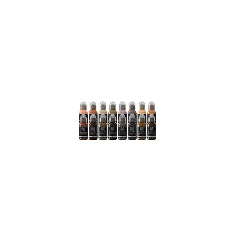 Kit encres WORLD FAMOUS Limitless - Sasha O'Kharin RGBY Set - 30ml Kit encres WORLD FAMOUS Limitless - Sasha O'Kharin RGBY Set - 30ml