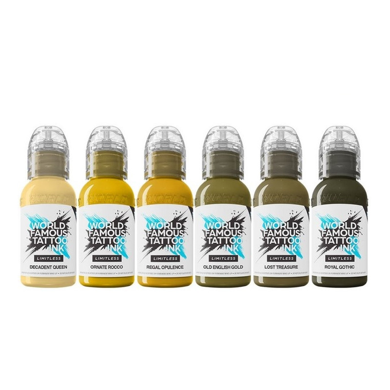 Kit encres WORLD FAMOUS Limitless - Jenna Kerr Baroque - 30ml Kit encres WORLD FAMOUS Limitless - Jenna Kerr Baroque - 30ml