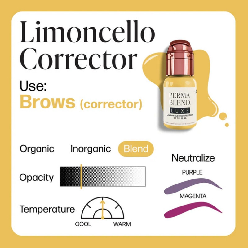 Encre PERMA BLEND LUXE Limoncello Corrector 15ml