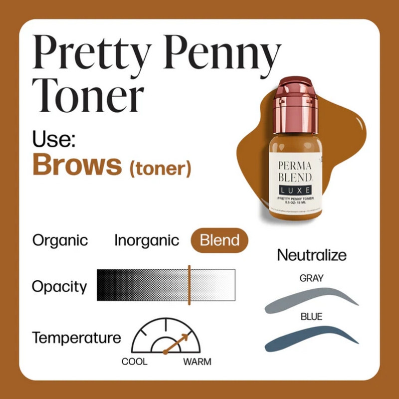 Encre PERMA BLEND LUXE Pretty Penny Toner 15ml Encre PERMA BLEND LUXE Pretty Penny Toner 15ml